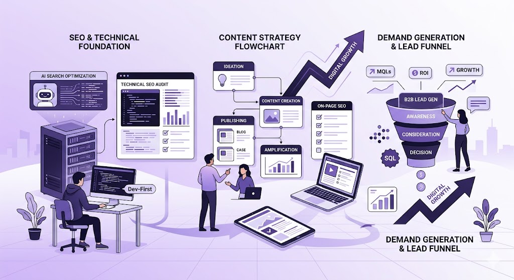 SaaS content marketing agency in Delhi 