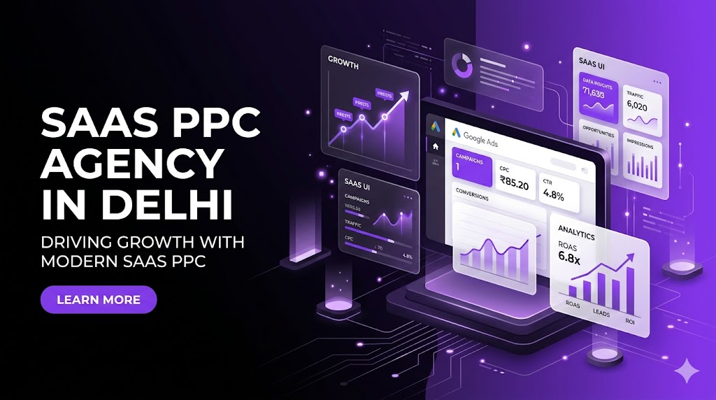 SaaS PPC agency in Delhi