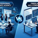 SaaS SEO agency vs freelancer